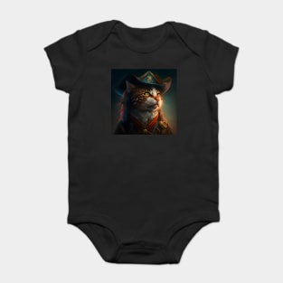 Pirate Cat Baby Bodysuit